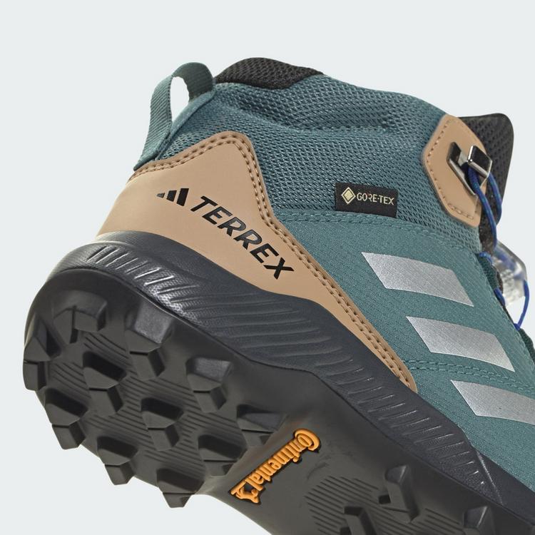 adidas adidas Terrex Mid GORE-TEX Wanderschuh Winterschuhe Kinder - Preloved Teal / Silver Metallic / Semi Lucid Blue - 6 | SportScheck