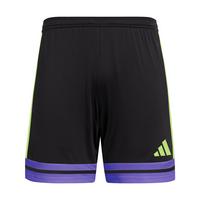 adidas Squadra 25 Shorts Fu&szlig;ballshorts Herren - Black / Purple Rush / Semi Solar Slime