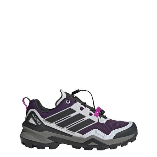Rückansicht von adidas Terrex Skychaser GORE-TEX Wanderschuh Wanderschuhe Damen Aurora Plum / Carbon / Purple Burst