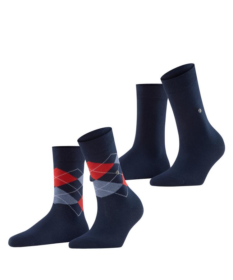 Burlington Burlington Everyday Mix SO 2-Pack Socken Damen - marine (6120) - 0 | SportScheck
