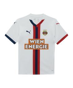 PUMA Rapid Wien Trikot Away 2024/2025 Kids Fußballtrikot Kinder weissrot