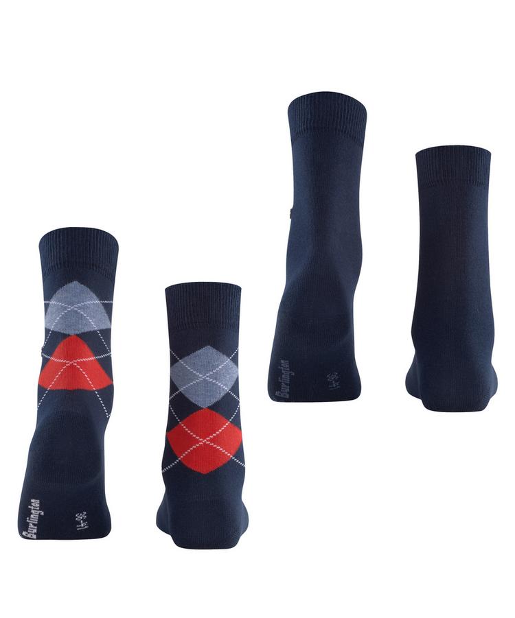 Burlington Burlington Everyday Mix SO 2-Pack Socken Damen - marine (6120) - 0 | SportScheck