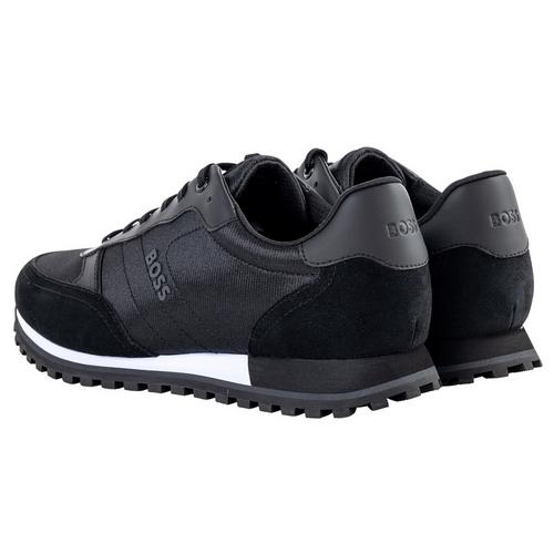 Rückansicht von Boss Sneaker Sneaker Herren Schwarz