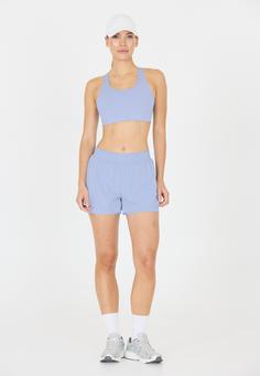 Rückansicht von Endurance Val Shorts Damen 4351 Blue Heron