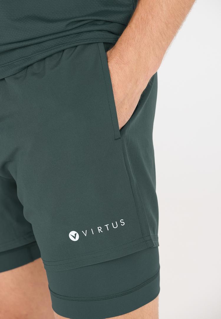Virtus Virtus Zayne Shorts Herren - 3242 Dusty Forest - 1 | SportScheck