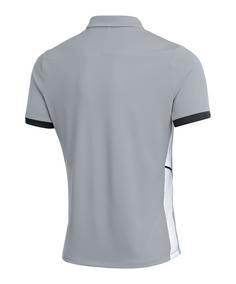 Rückansicht von Nike Academy 25 Polo Poloshirt Herren grauschwarz