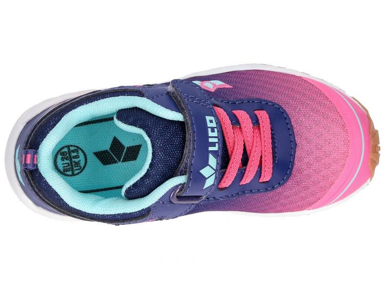 LICO LICO Hallenschuh Hallenschuhe M&auml;dchen - pink/lila/t&uuml;rkis - 1 | SportScheck