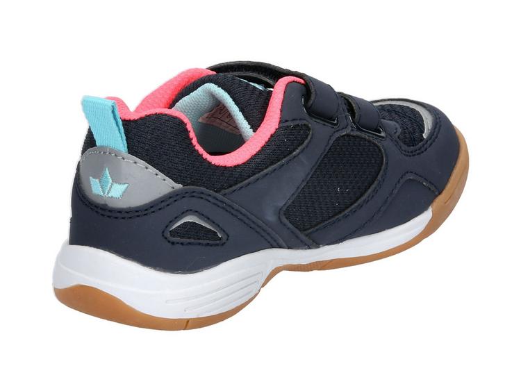 LICO LICO Sportschuh Hallenschuhe M&auml;dchen - marine/pink/t&uuml;rkis - 0 | SportScheck