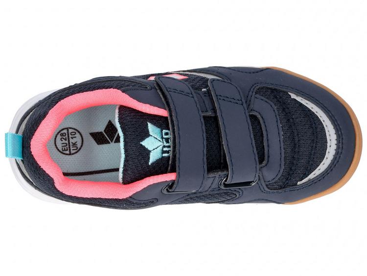 LICO LICO Sportschuh Hallenschuhe M&auml;dchen - marine/pink/t&uuml;rkis - 1 | SportScheck