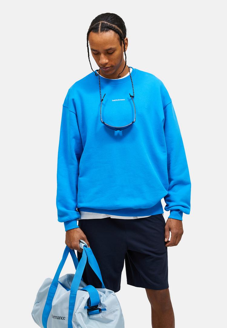 Peak Performance Peak Performance Sweatshirt Herren - azurblau - 1 | SportScheck