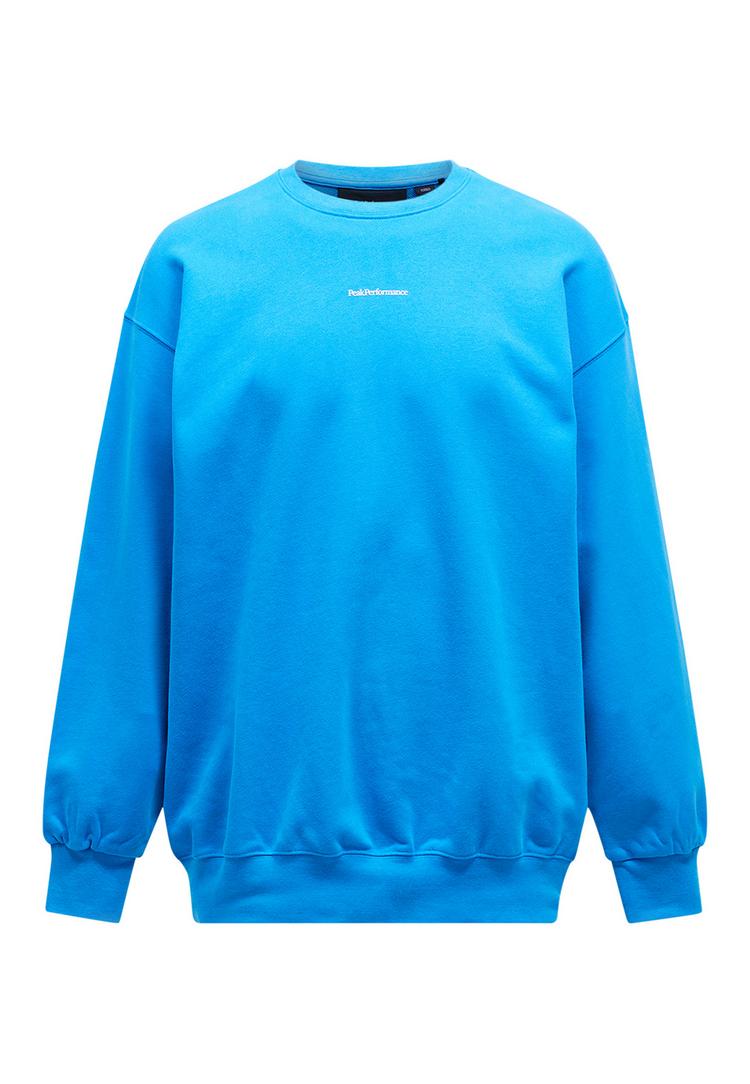 Peak Performance Peak Performance Sweatshirt Herren - azurblau - 0 | SportScheck