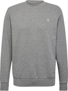 hummel hmlPULSE SWEAT CREWNECK Funktionssweatshirt Herren GREY MELANGE