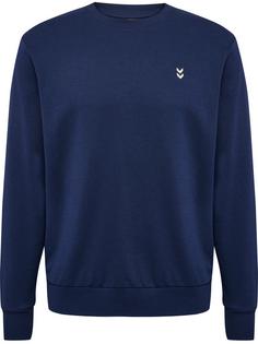 hummel hmlPULSE SWEAT CREWNECK Funktionssweatshirt Herren DRESS BLUES