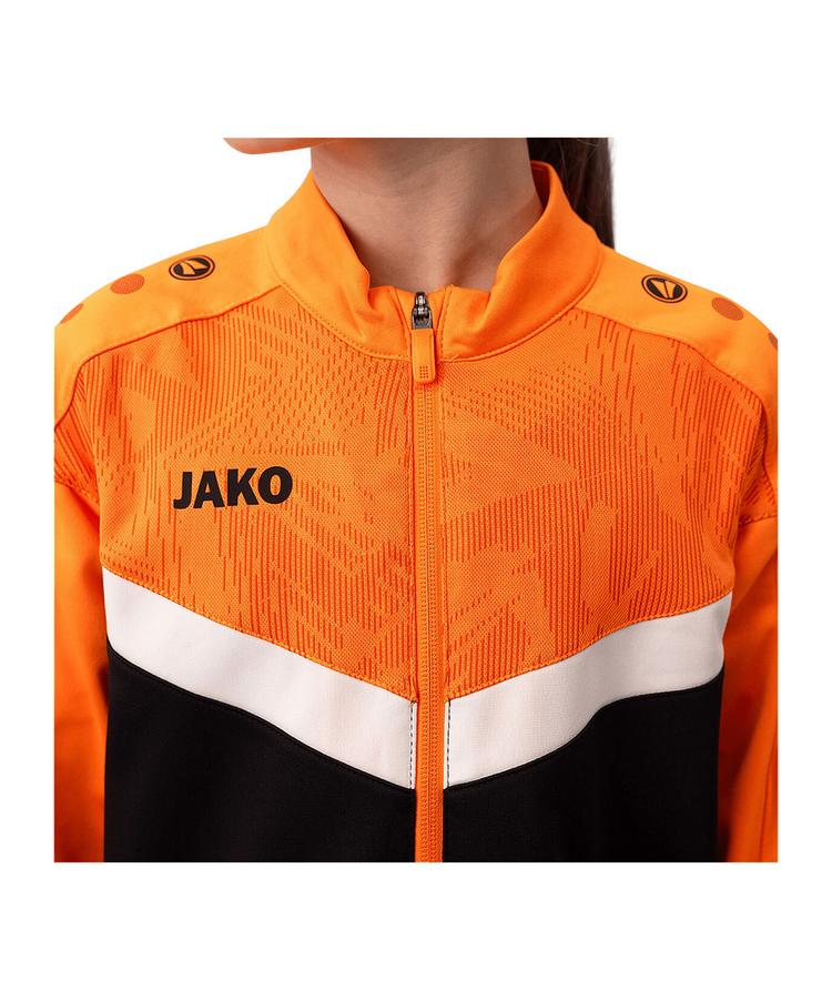 JAKO JAKO Iconic Trainingsjacke Kids Trainingsjacke Kinder - schwarzorange - 0 | SportScheck