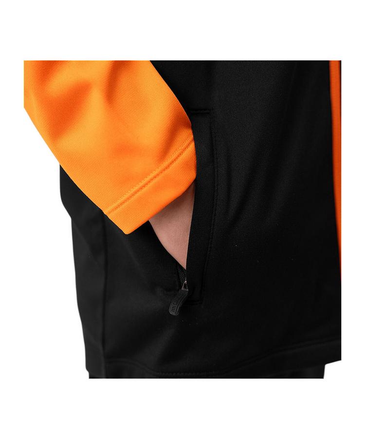 JAKO JAKO Iconic Trainingsjacke Kids Trainingsjacke Kinder - schwarzorange - 1 | SportScheck