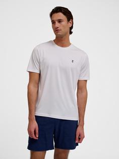 Rückansicht von hummel Funktionsshirt Herren WHITE