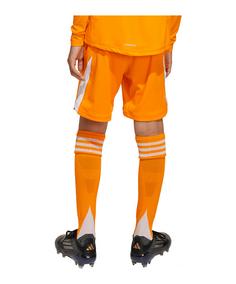 Rückansicht von adidas Torwartshort Kids Torwarthose Kinder orange