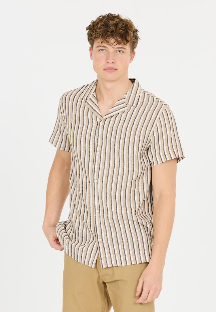 Cruz Cruz Camilo Kurzarmhemd Herren - 1265 Island Fossil - 1 | SportScheck