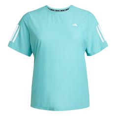 adidas Own The Run T-Shirt – Große Größen T-Shirt Damen Mint Ton