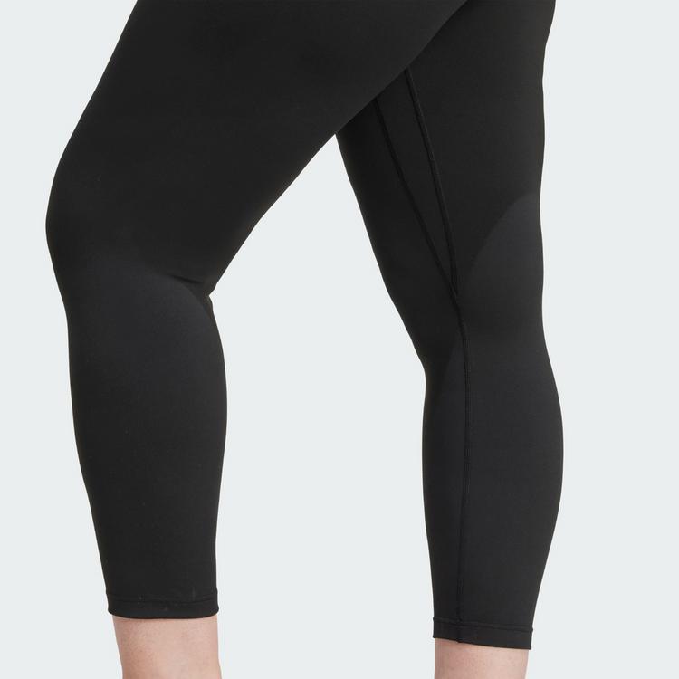 adidas adidas All Me 7/8-Leggings &ndash; Gro&szlig;e Gr&ouml;&szlig;en Leggings Damen - Black / Black - 1 | SportScheck