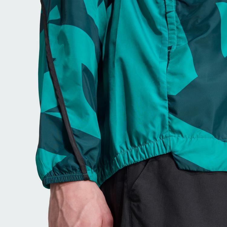 adidas adidas TERREX Multi Printed Windjacke Laufjacke Herren - Pure Teal / Aurora Ivy - 0 | SportScheck