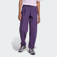 Rückansicht von adidas Terrex Xploric Cargohose Wanderhose Damen Aurora Plum