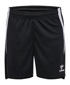 hummel hmlLEAD 2.0 Short Damen Fußballshorts Damen schwarz