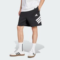 Rückansicht von adidas Future Icons 3-Streifen Shorts Shorts Herren Black