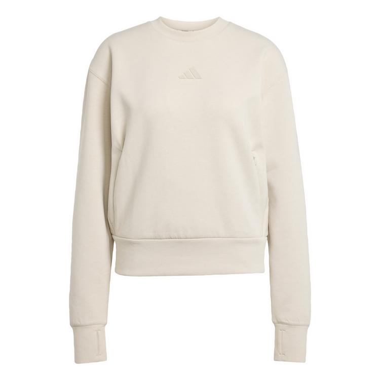 adidas adidas Designed-for-Training entworfenes Sweatshirt Damen - Beige - 0 | SportScheck
