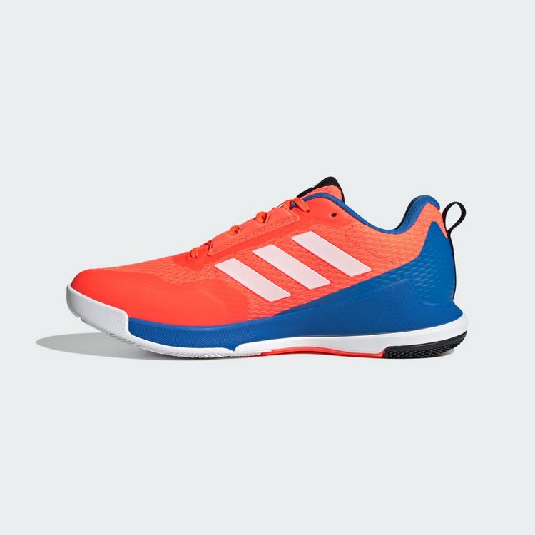 adidas adidas Novaflight 2 Indoor Schuh Hallenschuhe - Team Solar Orange / Zero Metalic / Bright Royal - 5 | SportScheck