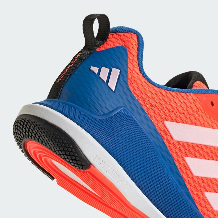 adidas adidas Novaflight 2 Indoor Schuh Hallenschuhe - Team Solar Orange / Zero Metalic / Bright Royal - 7 | SportScheck