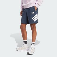 Rückansicht von adidas Future Icons 3-Streifen Shorts Shorts Herren Aurora Ink
