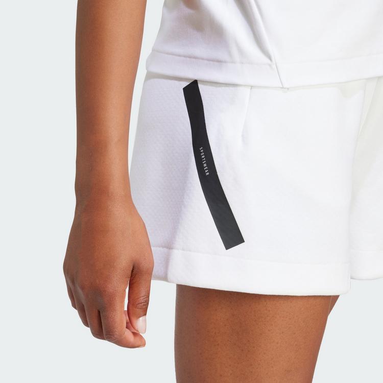adidas adidas adidas Z.N.E. Shorts Funktionsshorts Damen - White - 0 | SportScheck