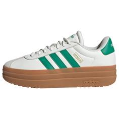 adidas VL Court Bold Schuh Fitnessschuhe Damen Core White / Court Green / Gold Metallic
