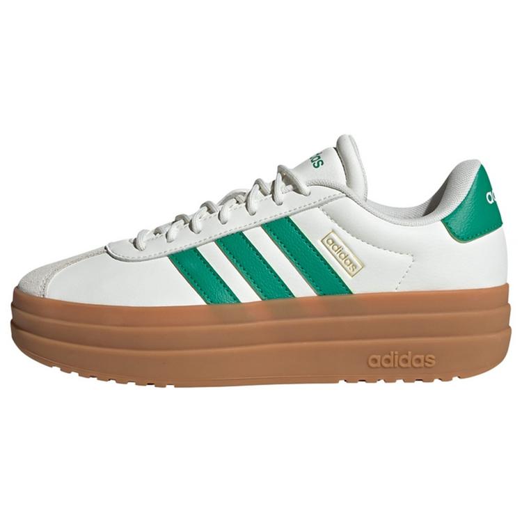 adidas adidas VL Court Bold Schuh Fitnessschuhe Damen - Core White / Court Green / Gold Metallic - 0 | SportScheck