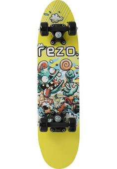 Rückansicht von Rezo Galit Skateboard-Komplettset 8884 Various Yellow