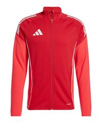 adidas Tiro 25 Competition Trainingsjacke Wei&szlig; Trainingsjacke Herren - rotlila