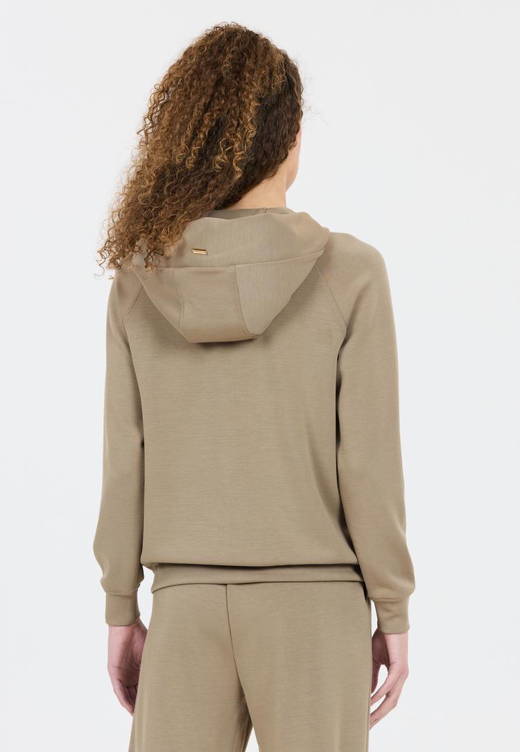 Athlecia Athlecia Jacey Funktionssweatshirt Damen - 1193 Roasted Cashew - 3 | SportScheck