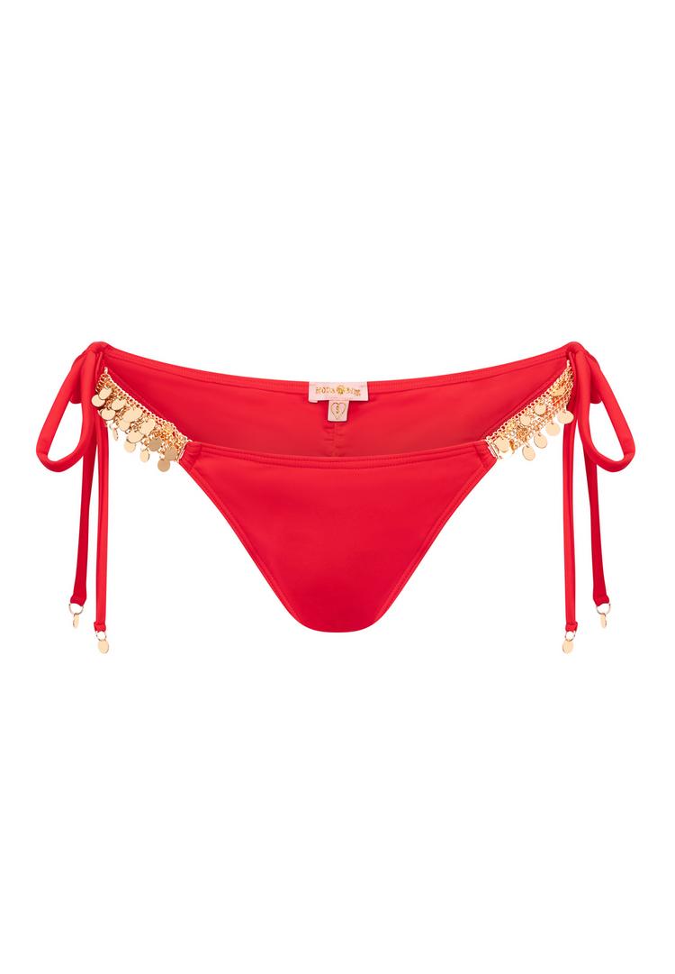 Moda Minx Moda Minx Alicia Coin Bikini Hose Damen - Red - 0 | SportScheck