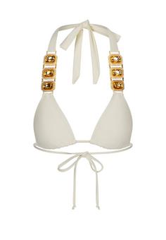 Moda Minx Boujee Bikini Oberteil Damen Coconut