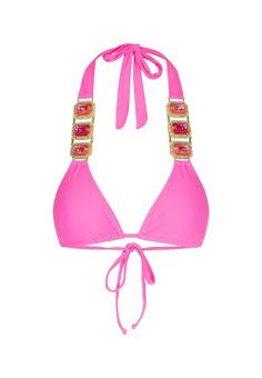Moda Minx Boujee Bikini Oberteil Damen Barbie Pink