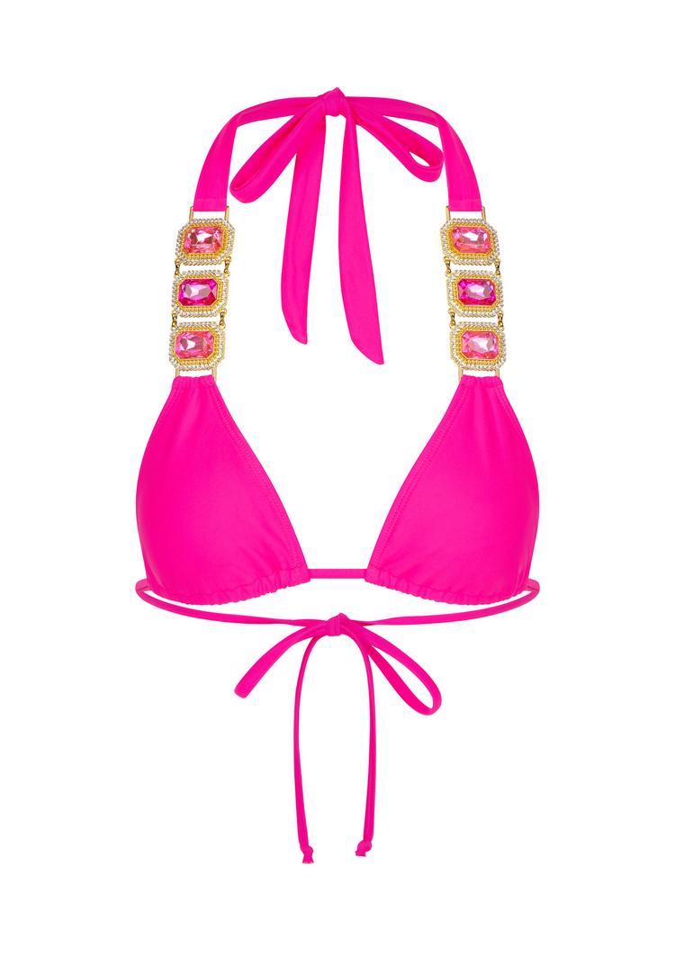 Moda Minx Moda Minx Boujee Bikini Oberteil Damen - Hot Pink - 0 | SportScheck