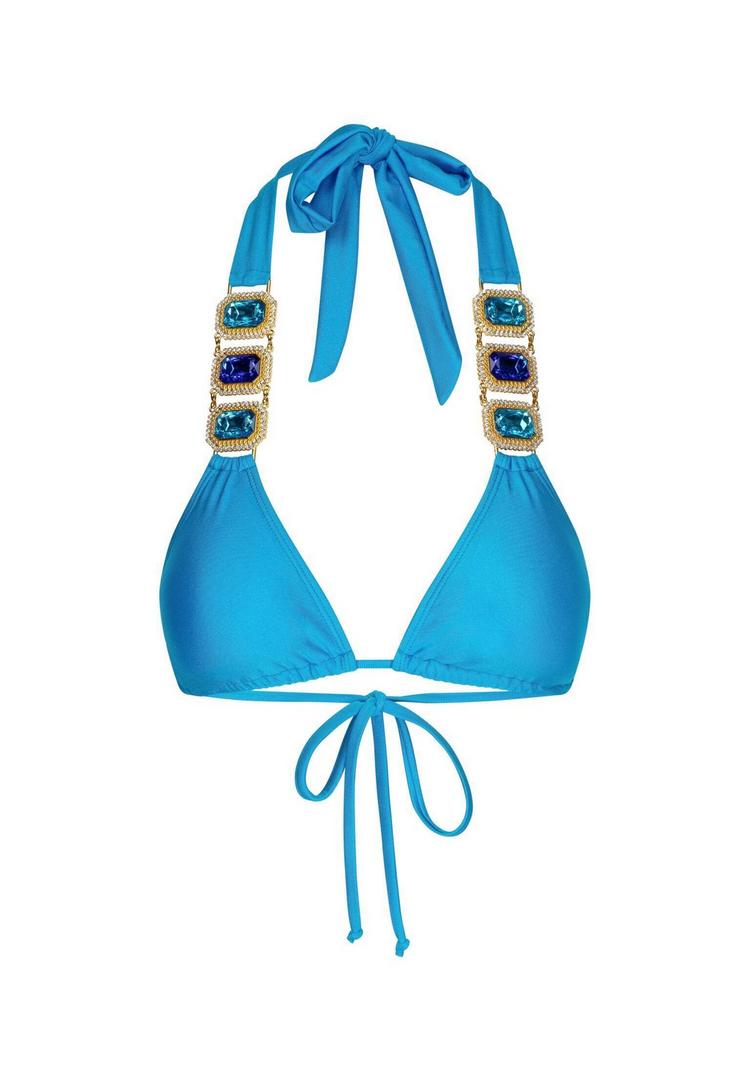 Moda Minx Moda Minx Boujee Bikini Oberteil Damen - Sky Blue Shimmer - 0 | SportScheck
