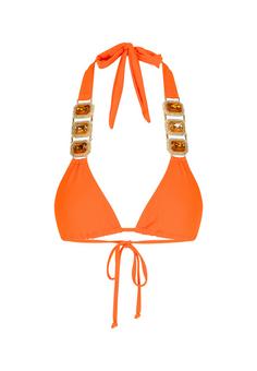 Moda Minx Boujee Bikini Oberteil Damen Orange