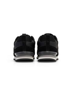 Rückansicht von hummel MONACO 86 Fitnessschuhe Damen BLACK