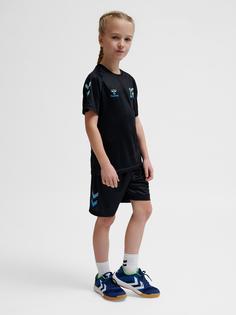 Rückansicht von hummel Trainingsanzug Kinder BLACK2