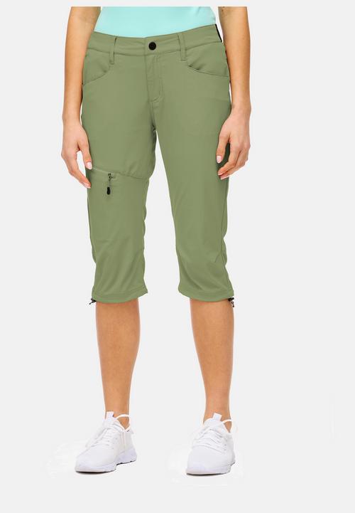 Rückansicht von Jeff Green Paloma Funktionsshorts Damen Deep Lichien Green