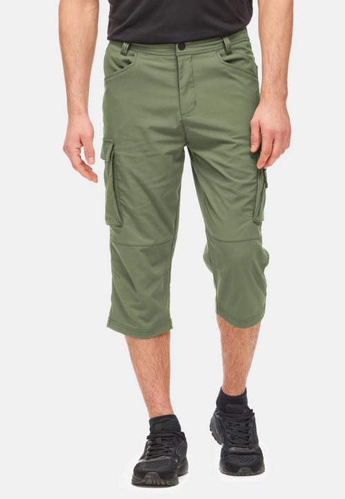 Rückansicht von Jeff Green Luan Funktionsshorts Herren Deep Lichien Green