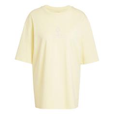 adidas Yoga Stay Balanced Graphic T-Shirt Funktionsshirt Damen Almost Yellow