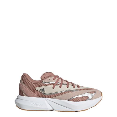 Rückansicht von adidas Lightblaze Schuh Sneaker Damen Warm Clay / Alumina / Wonder Taupe